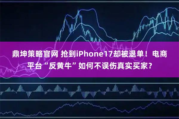 鼎坤策略官网 抢到iPhone17却被退单！电商平台“反黄牛”如何不误伤真实买家？